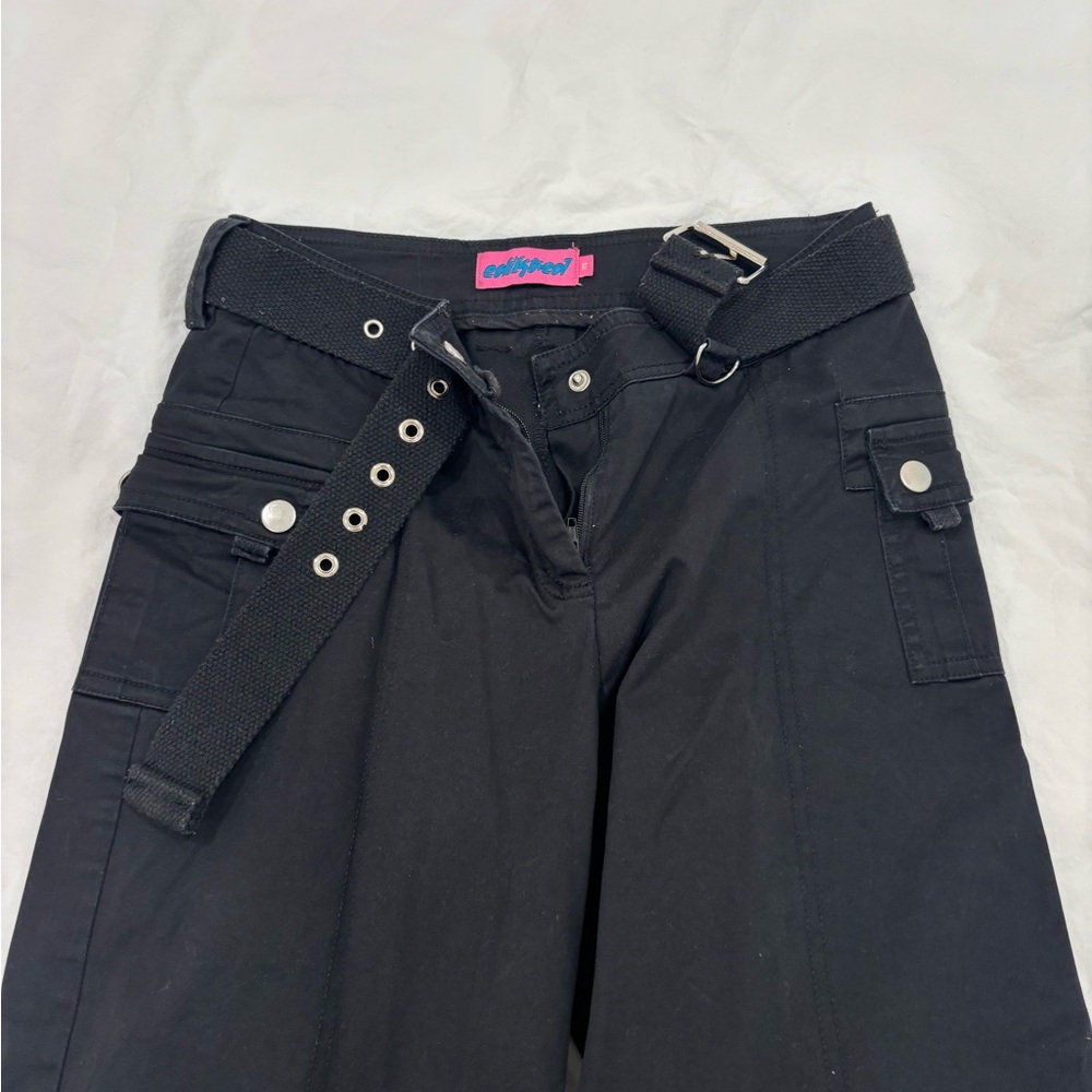 Edikted Wide Leg Cargo Pants